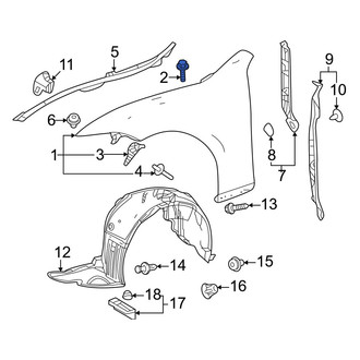 Lexus OE - Fender Bolt