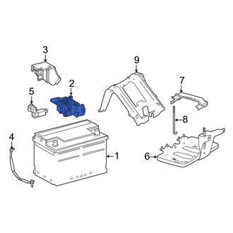 Lexus OE - Battery Cable Terminal End