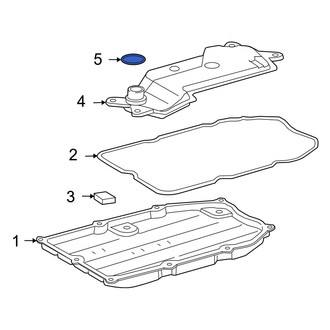 Lexus OE - Automatic Transmission Filter O-Ring