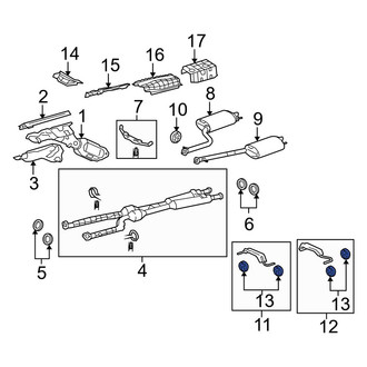 Lexus OE - Exhaust System Hanger