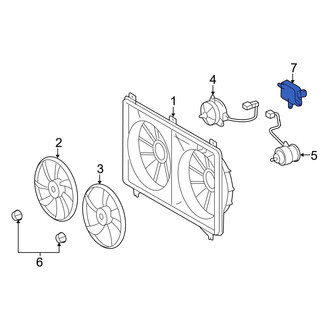 Lexus OE - Engine Cooling Fan Controller