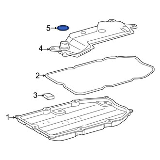 Lexus OE - Automatic Transmission Filter O-Ring