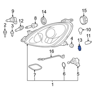 Lexus OE - Front Turn Signal Light Socket