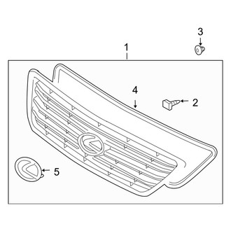 Lexus OE - Grille & Components