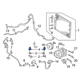 Lexus OE - Upper A/C Condenser Mount