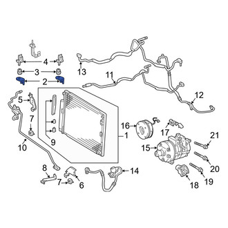 Lexus OE - Upper A/C Condenser Mount
