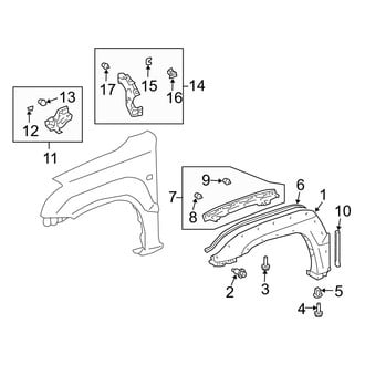 Lexus OE - Fender - Exterior Trim