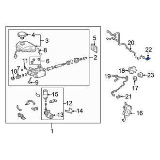 Lexus OE - Rear Right ABS Wheel Speed Sensor