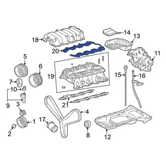 Lexus OE - Upper Engine Intake Manifold Gasket