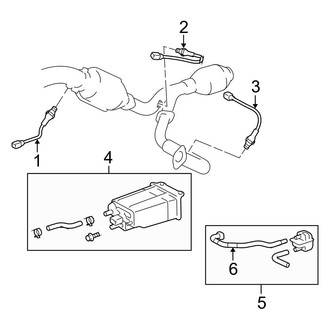 Lexus OE - Emission System - Emission Components