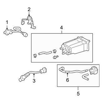Lexus OE - Emission System - Emission Components