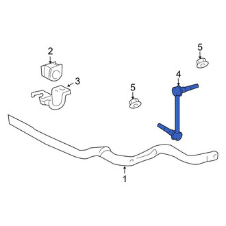 Lexus OE - Front Left Suspension Stabilizer Bar Link