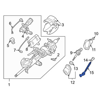 Lexus OE - Lower Steering Shaft