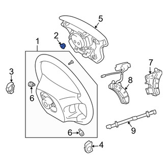 Lexus OE - Steering Wheel Nut