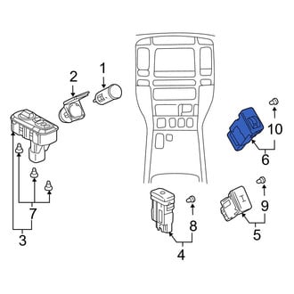 Lexus OE - Electronic Parking Brake Control Switch