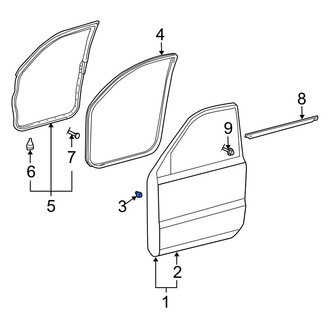 Lexus OE - Center Door Stop
