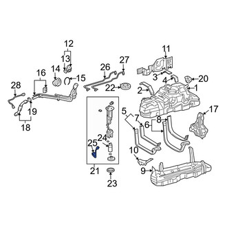 Lexus OE - Fuel Sender and Hanger Assembly