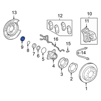 Lexus OE - Front Outer Wheel Seal
