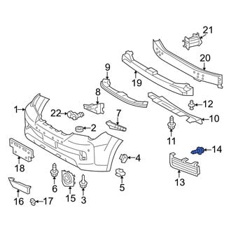 Lexus OE - Wheel Arch Molding Screw