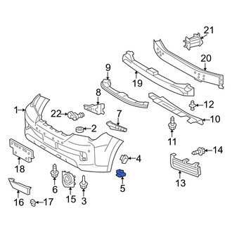 Lexus OE - Lower Bumper Cover Retainer