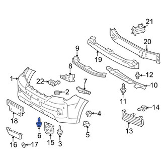 Lexus OE - Bumper Cover Bolt