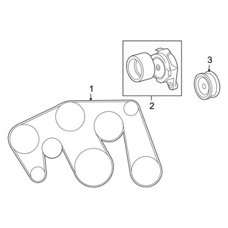 Lexus OE - Cooling - Belts & Pulleys