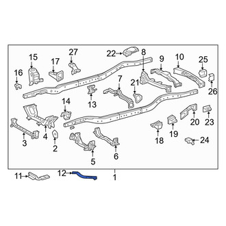 Lexus OE - Front Suspension Shock Absorber Mount