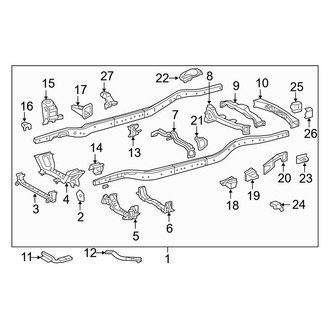 Lexus OE - Frame & Components (Frame)