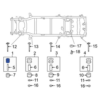Lexus OE - Upper Body Mount Cushion