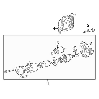 Lexus OE - Electrical - Starter (Base / Luxury / Premium)