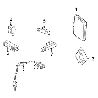 Lexus OE - Electrical Components (Smart Key System)