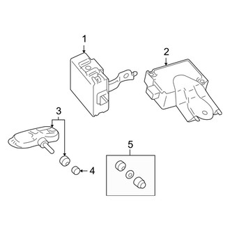 Lexus OE - Electrical - Tire Pressure Monitor Components