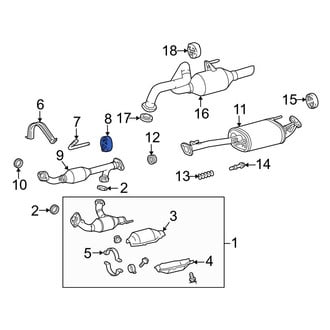Lexus OE - Exhaust System Hanger