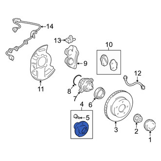 Lexus OE - Front Wheel Hub