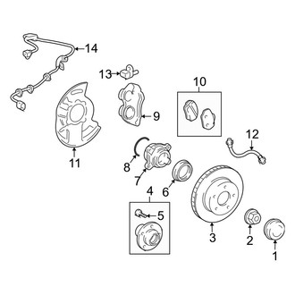 Lexus OE - Wheel Bearing O-Ring