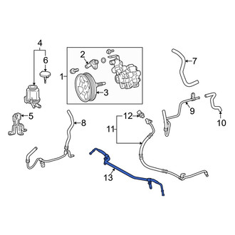 Lexus OE - Power Steering Cooler