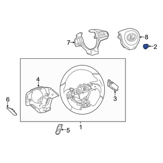 Lexus OE - Steering Wheel Nut