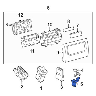 Lexus OE - Center 12 Volt Accessory Power Outlet Cover