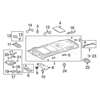 Lexus OE - Sun Visor Cap