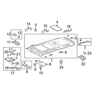 Lexus OE - Roof - Interior Trim