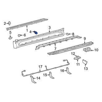 Lexus OE - Running Board Clip