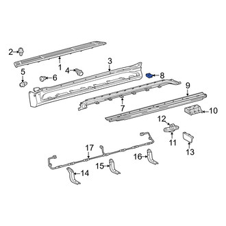 Lexus OE - Running Board Clip