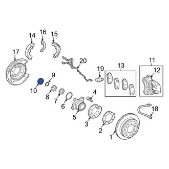 Lexus OE - Front Outer Wheel Seal