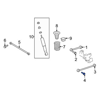 Lexus OE - Lower Suspension Control Arm Bolt