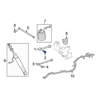 Lexus OE - Upper Suspension Control Arm Bolt