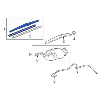 Lexus OE - Rear Wiper Blade