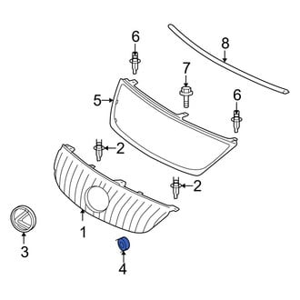 Lexus OE - Grille Emblem Nut