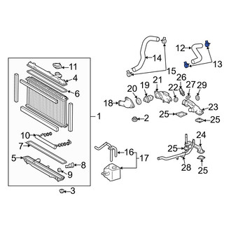 Lexus OE - Radiator Hose Clamp