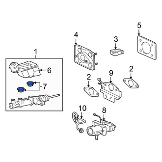 Lexus OE - Brake Master Cylinder Reservoir Grommet