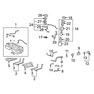 Lexus OE - Fuel Pump Tank Seal